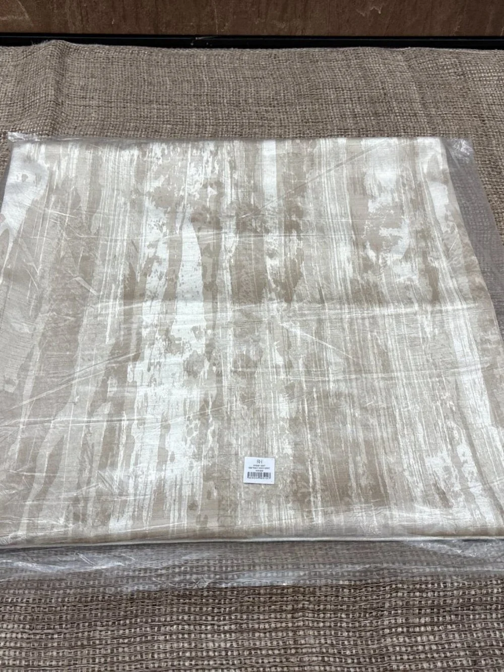 RH Restoration Hardware Velvet Brushstroke Abstract Pillow Cover